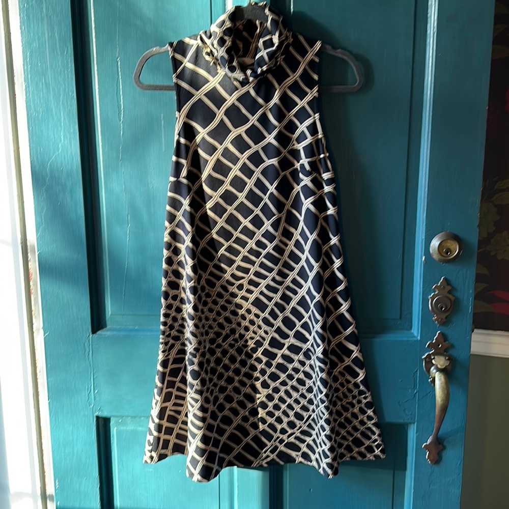Julie Brown NYC Size Medium Sleeveless Shift Midi
